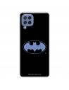 Funda para Samsung Galaxy M32 Oficial de DC Comics Batman Logo Transparente - DC Comics