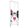 Funda Mickey y Minnie Beso Colgante - Clásicos Disney para iPhone 13 Pro Max