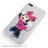 Funda para Samsung Galaxy A10 Oficial de Disney Minnie Rosa - Clásicos Disney