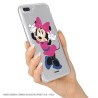 Funda para Samsung Galaxy A10 Oficial de Disney Minnie Rosa - Clásicos Disney