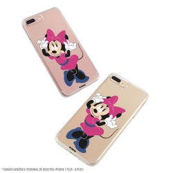 Funda para Samsung Galaxy A10 Oficial de Disney Minnie Rosa - Clásicos Disney