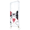 Funda Mickey y Minnie Beso Colgante - Clásicos Disney para iPhone 13 Mini