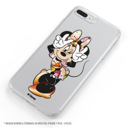 Funda para Samsung Galaxy A10 Oficial de Disney Minnie Posando - Clásicos Disney