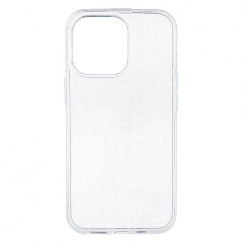 Coque en silicone transparente pour iPhone 13 Pro