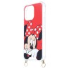 Funda Funda Minnie Fondo Rojo Colgante - Clásicos Disney para iPhone 13 Pro