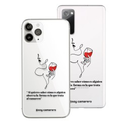 Funda Oficial Soy Camarero - Vino