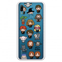 Carcasa Oficial Harry Potter icons characters para Huawei Honor 8A- La Casa de las Carcasas