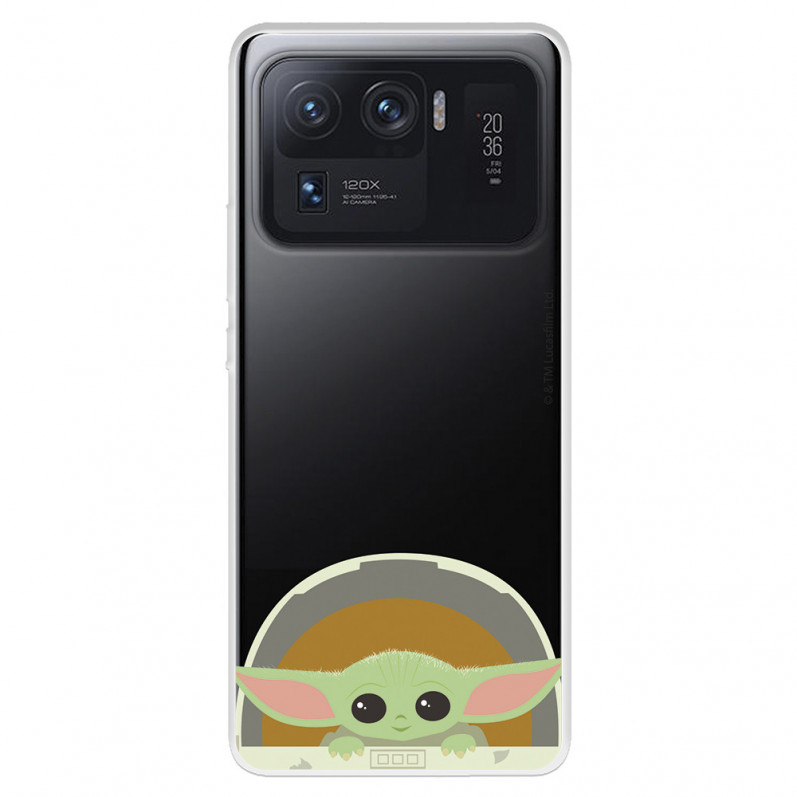 Coque pour Xiaomi Mi 11 Ultra Officielle de Star Wars Baby Yoda Sourires - The Mandalorian