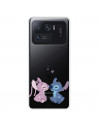 Coque pour Xiaomi Mi 11 Ultra Officielle de Disney Angel & Stitch Bisou - Lilo & Stitch