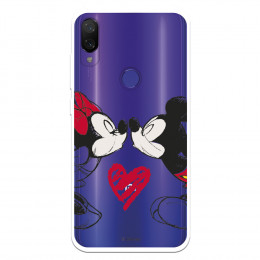 Funda para Xiaomi Mi Play Oficial de Disney Mickey y Minnie Beso - Clásicos Disney