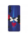 Fundaara Huawei Nova 5T Oficial de Disney Mickey y Minnie Beso - Clásicos Disney