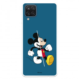 Funda para Samsung Galaxy M12 Oficial de Disney Mickey Caminando - Clásicos Disney