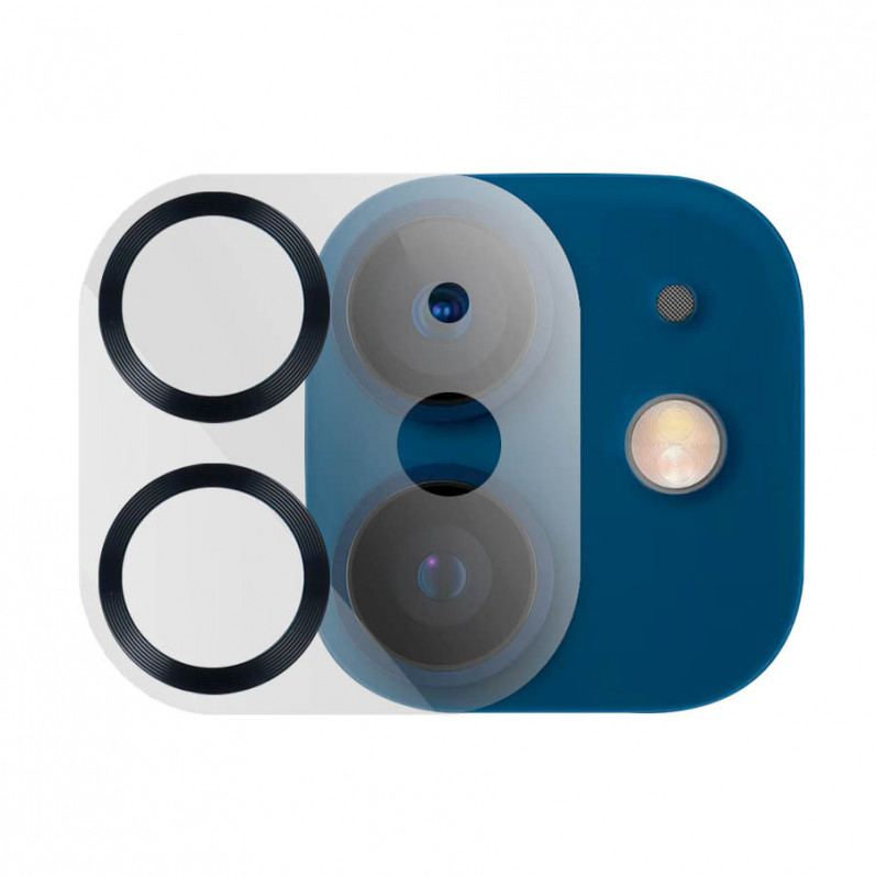 Protège-Caméra Transparente pour iPhone 12