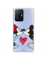 Funda para Xiaomi 11T Oficial de Disney Mickey y Minnie Beso - Clásicos Disney