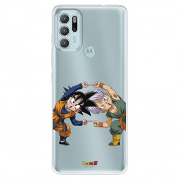 Funda para Motorola Moto G60S Oficial de Dragon Ball Goten y Trunks Fusión - Dragon Ball