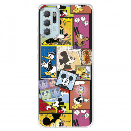 Funda para Motorola Moto G60S Oficial de Disney Mickey Comic - Clásicos Disney