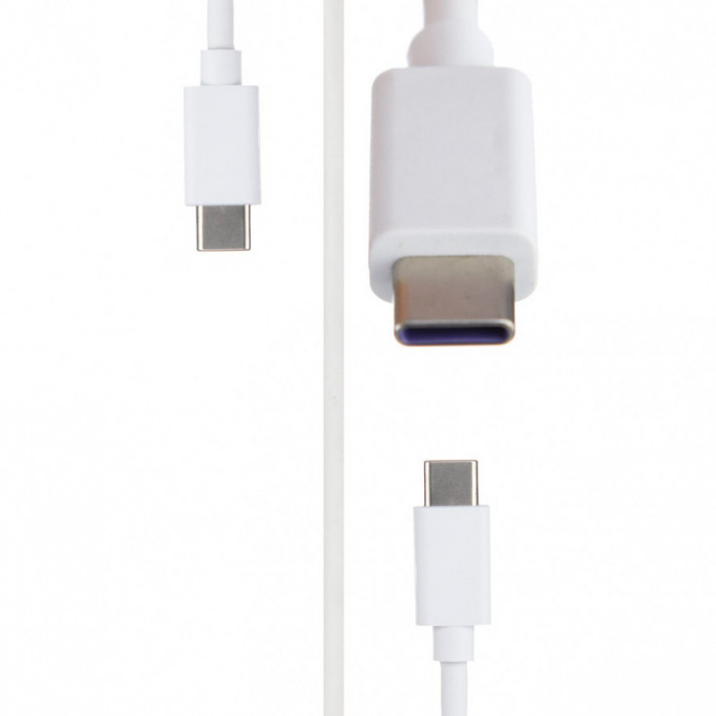 Cable Extra Largo USB- V8 avec Charge Rapide 2. 1 mAH Noir