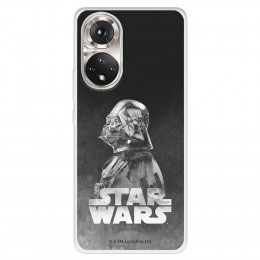 Funda para Huawei Honor 50 5G Oficial de Star Wars Darth Vader Fondo negro - Star Wars