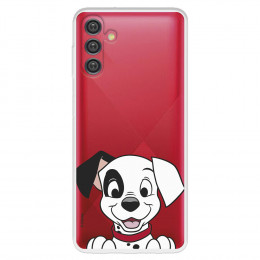 Funda para Samsung Galaxy A13 5G Oficial de Disney Cachorro Sonrisa - 101 Dálmatas