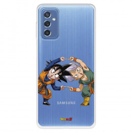 Funda para Samsung Galaxy M52 5G Oficial de Dragon Ball Goten y Trunks Fusión - Dragon Ball