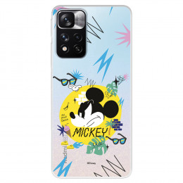 Funda para Xiaomi Redmi Note 11 Oficial de Disney Mickey Mickey Urban - Clásicos Disney