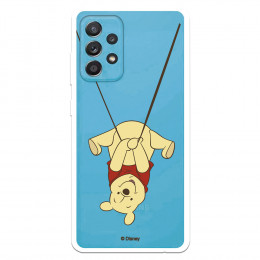 Funda para Samsung Galaxy A52S 5G Oficial de Disney Winnie  Columpio - Winnie The Pooh