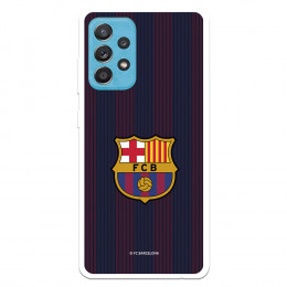 Funda para Samsung Galaxy A52S 5G del Barcelona Rayas Blaugrana - Licencia Oficial FC Barcelona