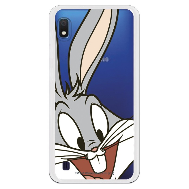 Funda Oficial Warner Bros Bugs Bunny Transparente para Samsung Galaxy A10 - Looney Tunes