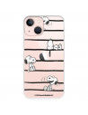 Coque pour iPhone 13 Mini Officielle de Peanuts Snoopy rayas - Snoopy