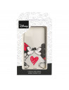 Coque pour iPhone 12 Pro Officielle de Disney Mickey et Minnie Bisou - Classiques Disney