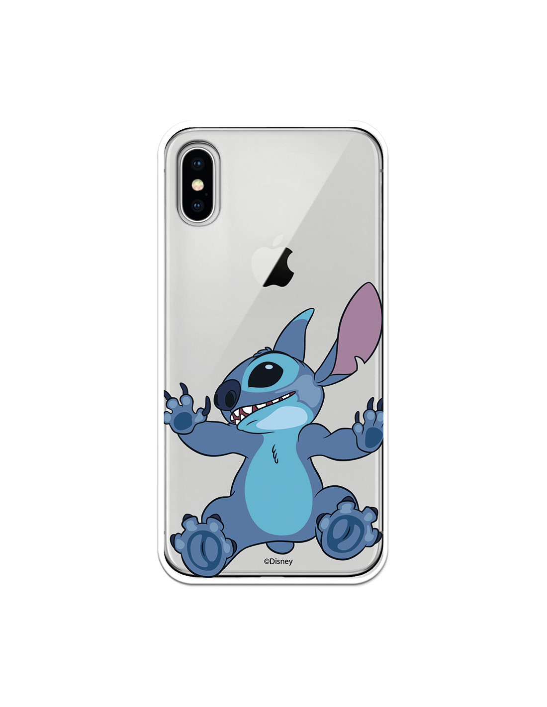 Coque pour iPhone X Officielle de Disney Stitch Entrain de Monter Lilo   Stitch