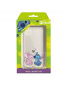Coque pour iPhone X Officielle de Disney Angel & Stitch Bisou - Lilo & Stitch