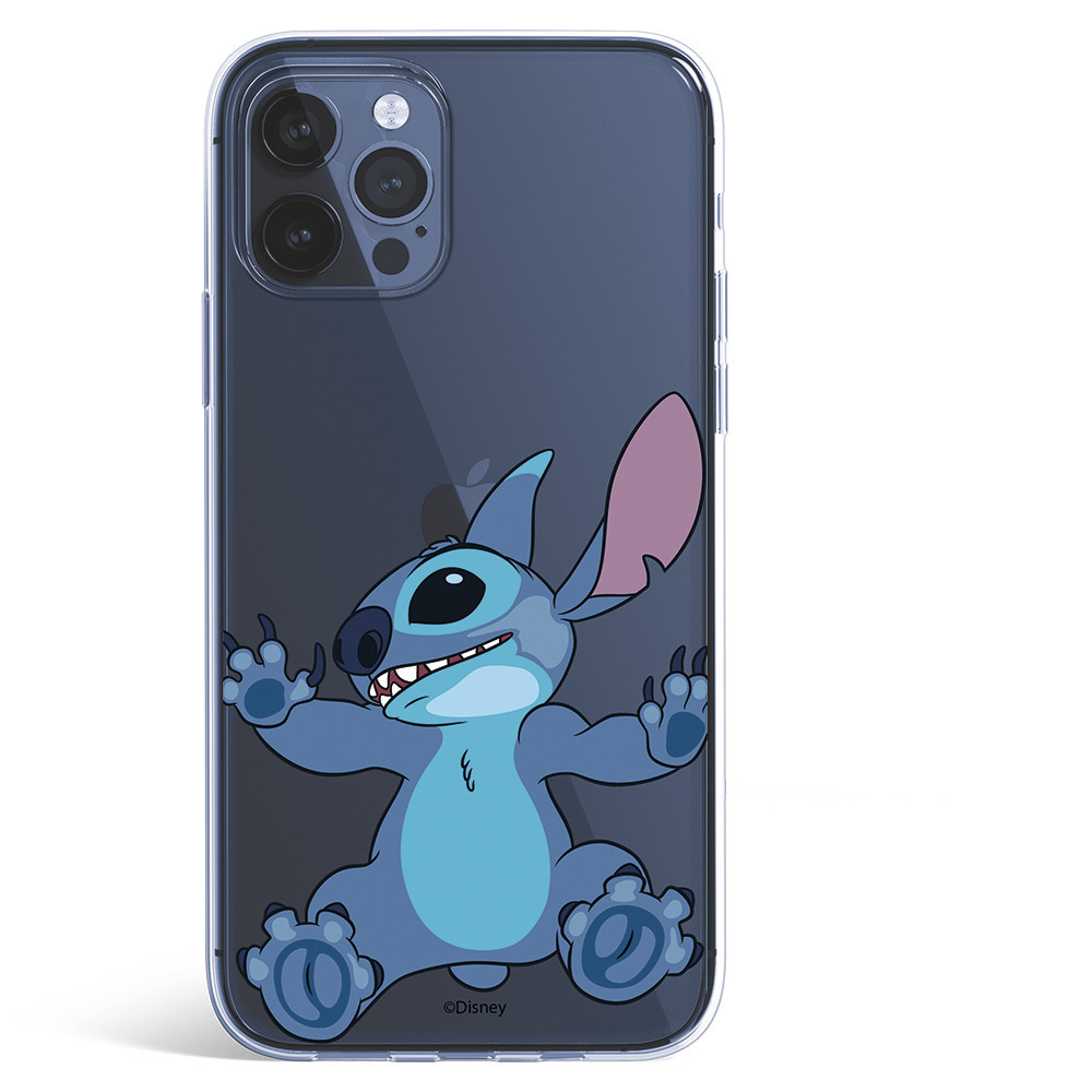 Coque pour iPhone 12 Pro Max Officielle de Disney Stitch Entrain de Monter  - Lilo & Stitch