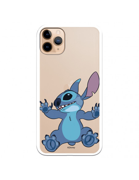 Coque pour iPhone XS Max Officielle de Disney Stitch Entrain de Monter -  Lilo & Stitch