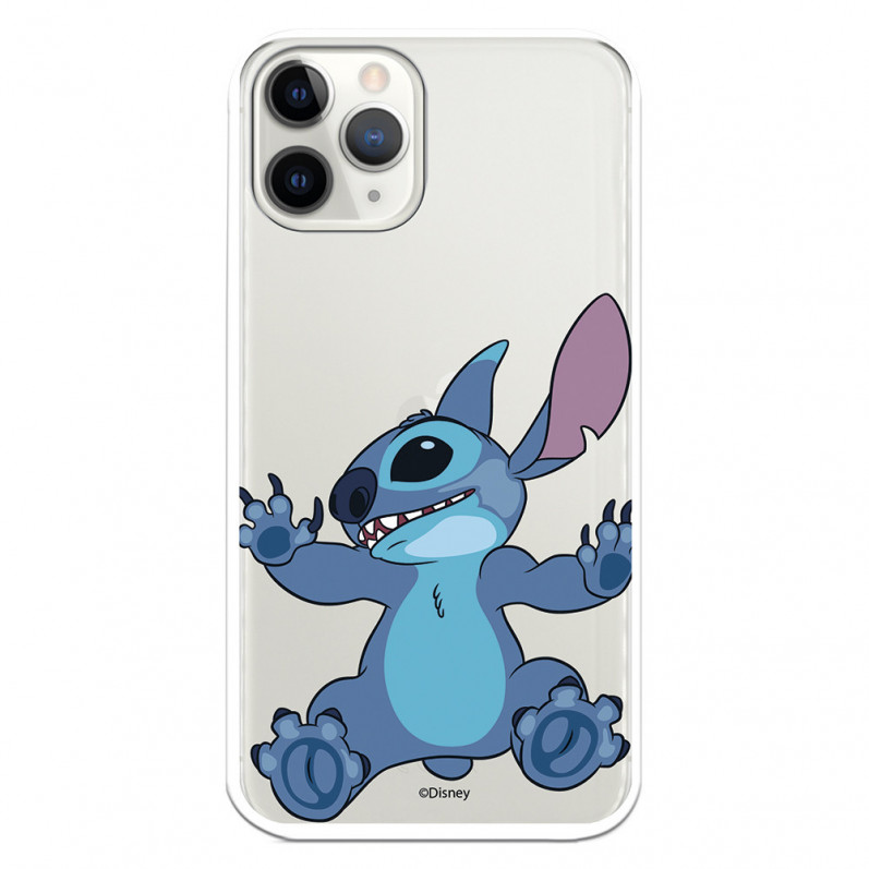 Coque pour iPhone 11 Pro Officielle de Disney Stitch Entrain de Monter - Lilo & Stitch