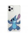 Coque pour iPhone 11 Pro Officielle de Disney Stitch Entrain de Monter - Lilo & Stitch