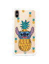 Coque pour iPhone XS Max Officielle de Disney Stitch Ananas - Lilo & Stitch