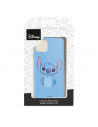 Coque pour iPhone 12 Pro Max Officielle de Disney Stitch Bleu - Lilo & Stitch