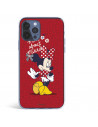Coque pour iPhone 12 Pro Max Officielle de Disney Minnie Mad About - Classiques Disney