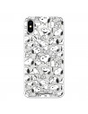 Coque pour iPhone X Officielle de Peanuts Snoopy Silhouettes - Snoopy