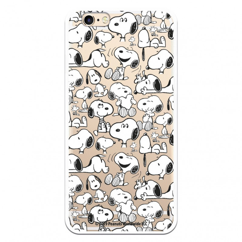 Coque pour iPhone 6 Officielle de Peanuts Snoopy Silhouettes - Snoopy