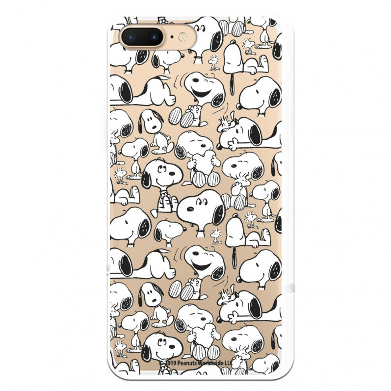 Coque pour iPhone 7 Plus Officielle de Peanuts Snoopy Silhouettes - Snoopy
