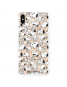 Coque pour iPhone XS Max Officielle de Peanuts Snoopy Silhouettes - Snoopy