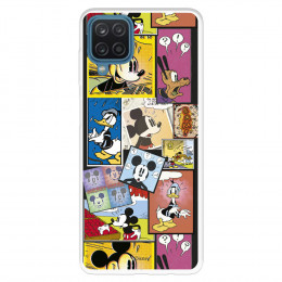 Funda para Samsung Galaxy M22 Oficial de Disney Mickey Comic - Clásicos Disney