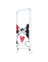 Funda Mickey y Minnie Beso Colgante - Clásicos Disney para iPhone 13 Pro Max