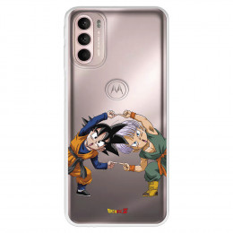 Funda para Motorola Moto G41 Oficial de Dragon Ball Goten y Trunks Fusión - Dragon Ball