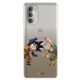 Funda para Motorola Moto G51 5G Oficial de Dragon Ball Goten y Trunks Fusión - Dragon Ball