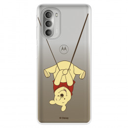 Funda para Motorola Moto G51 5G Oficial de Disney Winnie  Columpio - Winnie The Pooh