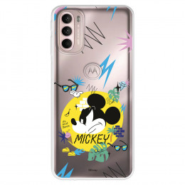 Funda para Motorola Moto G31 Oficial de Disney Mickey Mickey Urban - Clásicos Disney