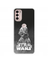 Funda para Motorola Moto G31 Oficial de Star Wars Darth Vader Fondo negro - Star Wars